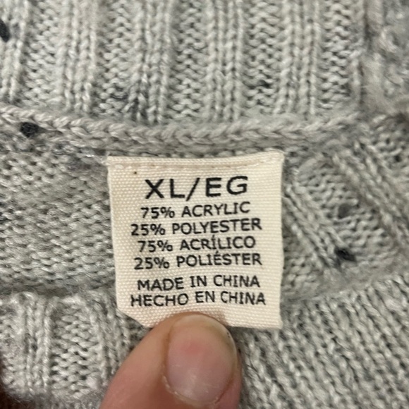 Weatherproof Vintage Nordic Fair Isle Ski Sweater Extra Large - Picture 5 of 9